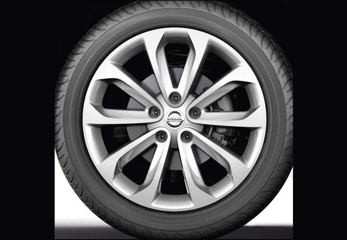 Τροχοί αλουμινίου 18΄΄ για Nissan Qashqai.